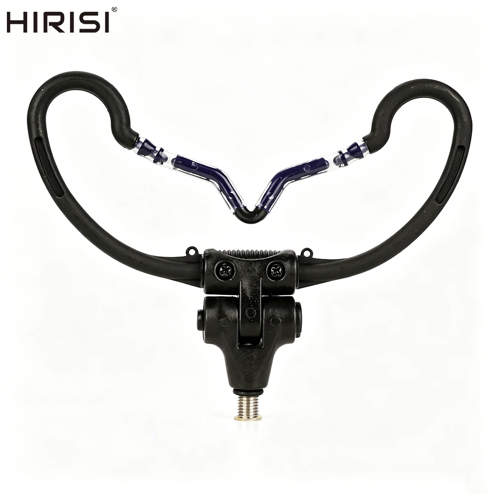 Hirisi U-Shaped Carp Fishing Rod Rest Head Rubber Anti-Slip Rod Holder Bank Stick Rest Pole Support Fishing Accessories AC301