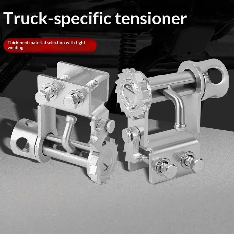 Steel Sliding Winch Truck Rope Tightener Heavy Duty Adjustable Tool for Transporting Large Cargo Loads