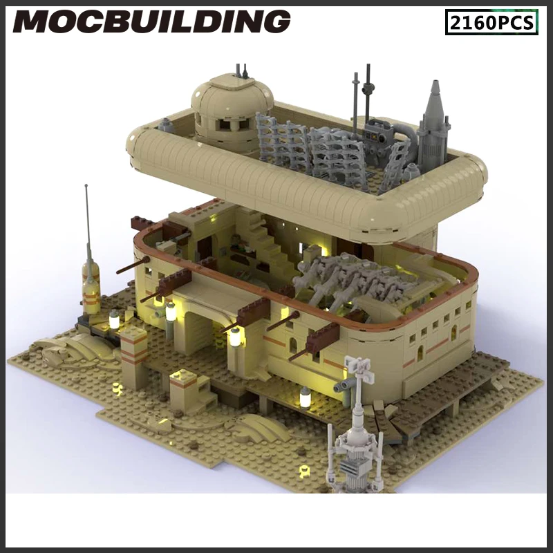 الفيلم الشهير وحدات العمارة Freetown Cantina MOC اللبنات لتقوم بها بنفسك تجميع الطوب عرض جمع نموذج اللعب الهدايا