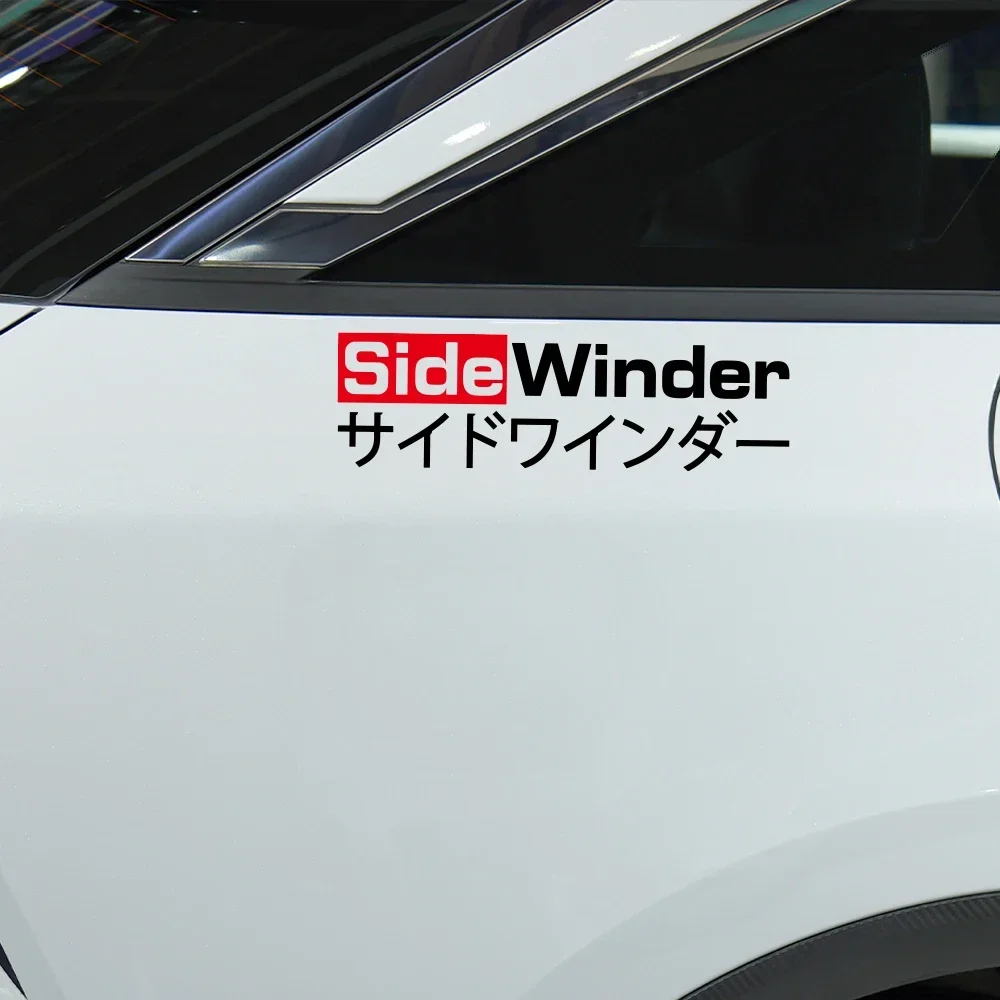 

Side Winder Initial D Drift Racing Team Decal Vinyl Sticker JDM AE86 Drift Racing Window Door Car Decoration Styling Accessories