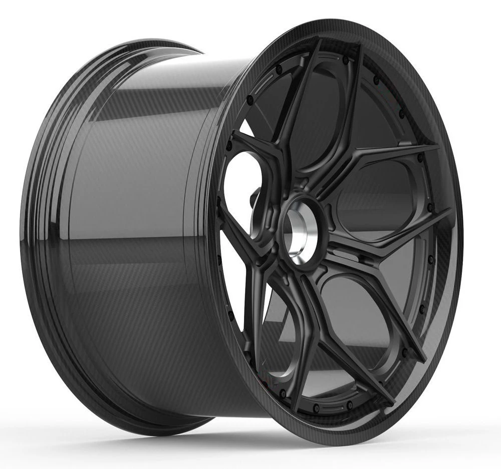 

SYAC 2-Piece Carbon Fiber Wheel Customization Inch Racing Car Wheels Forging Wheels/hubs/rims 18-22 Inch with Center Lock