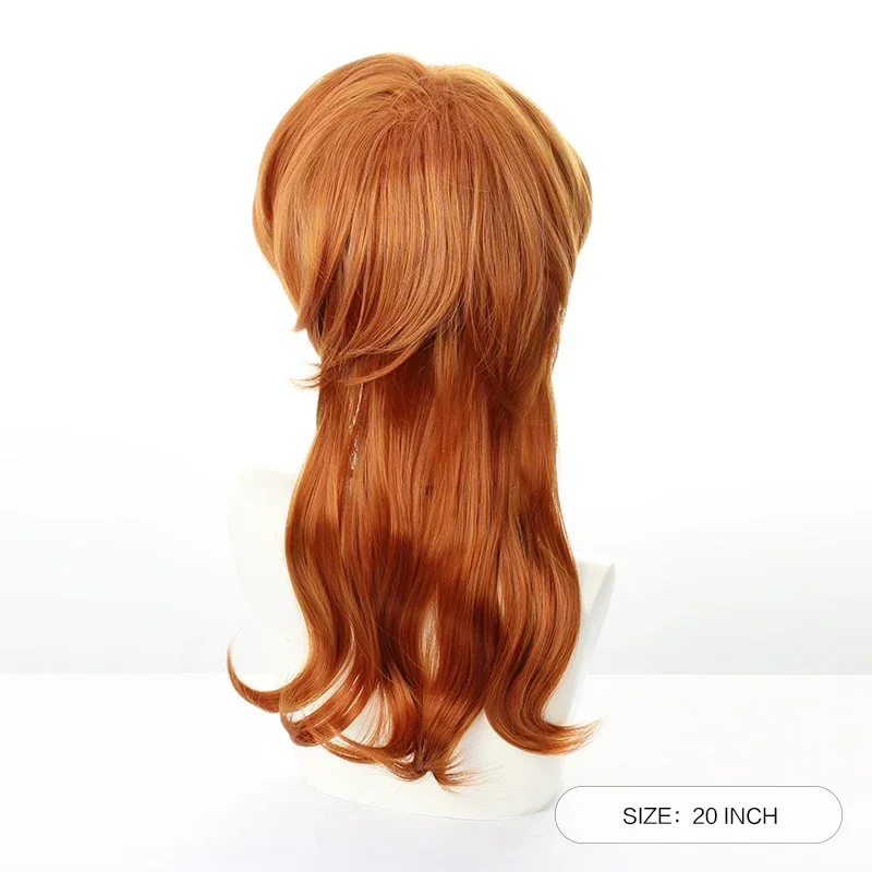 Anime Nakahara Chuuya Wig Bungou Stray Dogs Cosplay 20inch Hair Halloween Costume Christmas Party Wigs Heat Resistant Synthetic