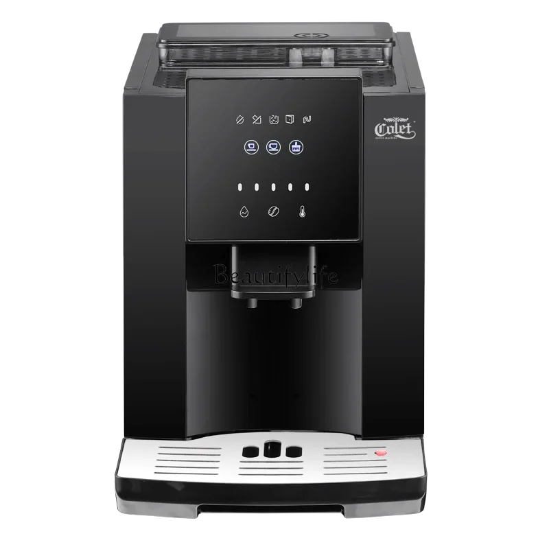 

Fully automatic office grinding integrated household American concentrated ground small coffee machine