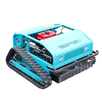 Customized Remote Control Lawn Mower MiniLawn Mower With Snow Plow Attachments