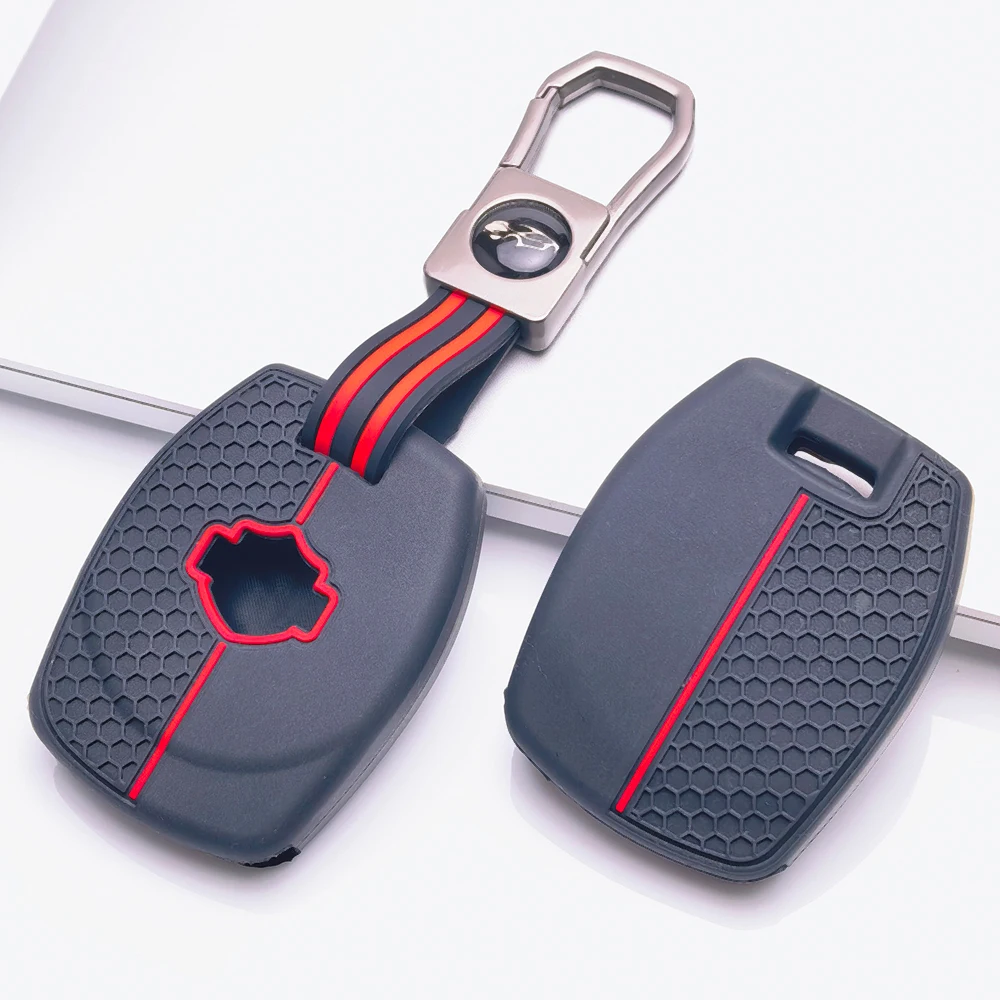 Silicone Remote Key Case For Harley Davidson XL Dyna Softail Touring Trike Sportster S 1250 RH1250 RA1250S with clasp holder