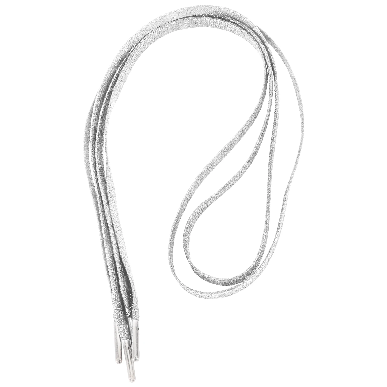 

Electroplated Plastic Sheet Metal Head Shoelaces Casual Shoes Compatible All-match Practical Strings Sneakers Tie Beautiful