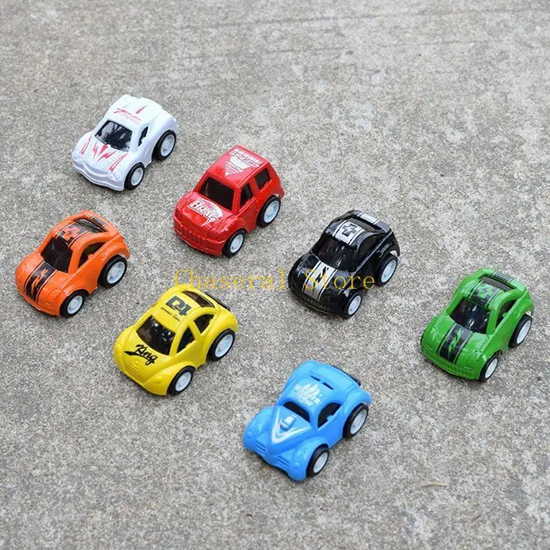 E7CE Mini Pull Back Back Let Go Veículos Carro Carro Corrida para Crianças Presente