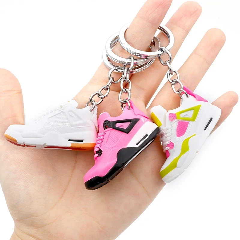 3D Sports Shoes Keychain Sports Shoes Fan Souvenir Key Chain Phone Key Pendant Model High-end Exquisite Gift mini Exquisite