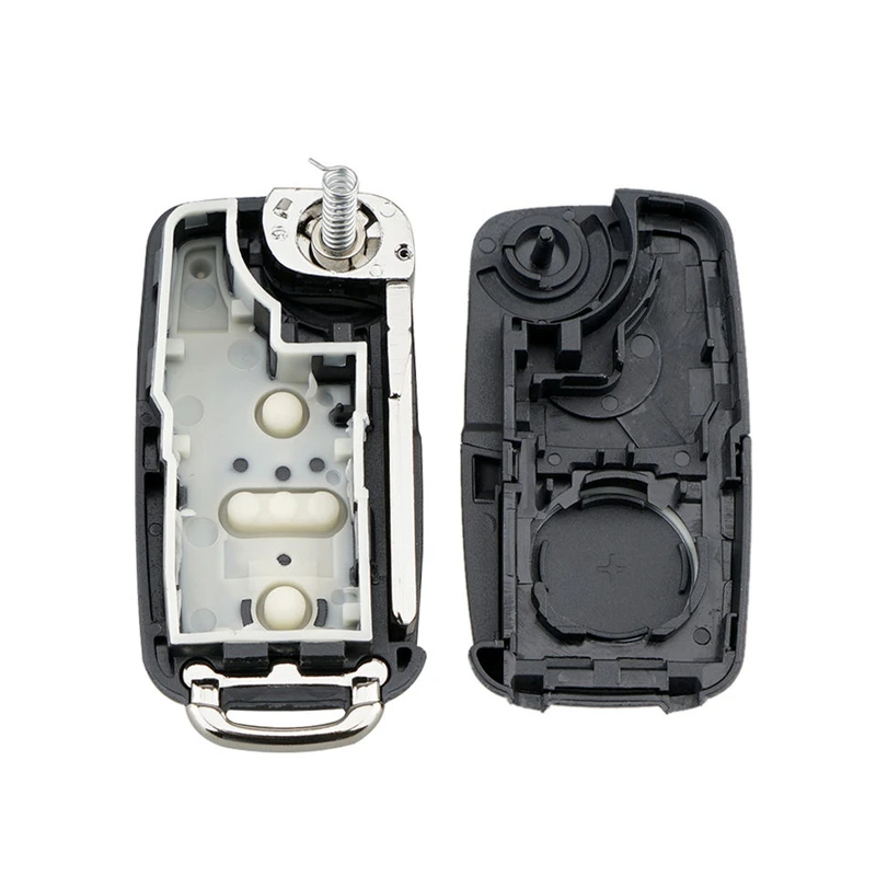 OEM-carcasa de llave remota abatible para VW Beetle, Tiguan, Amarok, Polo, Caddy, Golf, MK6, Jetta, 202AD