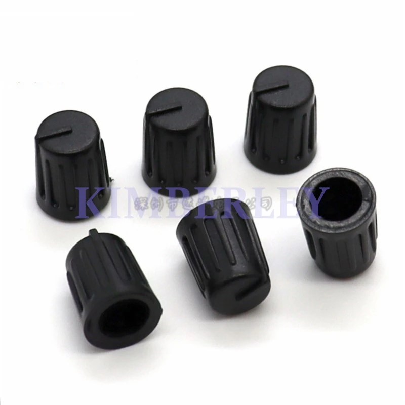20 Piece 9 X 11.5 Plastic Striped Knob Cap 09 Potentiometer Knob Coded Switch Adjustment Cap Plum Shaft 6MM