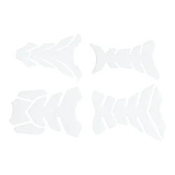 1Pc Universal Motorcycle Transparent Clear Tank Pad Protector Decals for Kawasaki Honda Yamaha Suzuki Fishbone Motorbike Sticker