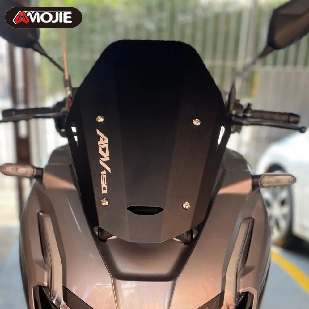 

Motorcycle ADV 150 Windshield Windscreen Accessories For Honda ADV150 2019 2020 2021 2022 2023 2024 Wind Screen Extention Kit