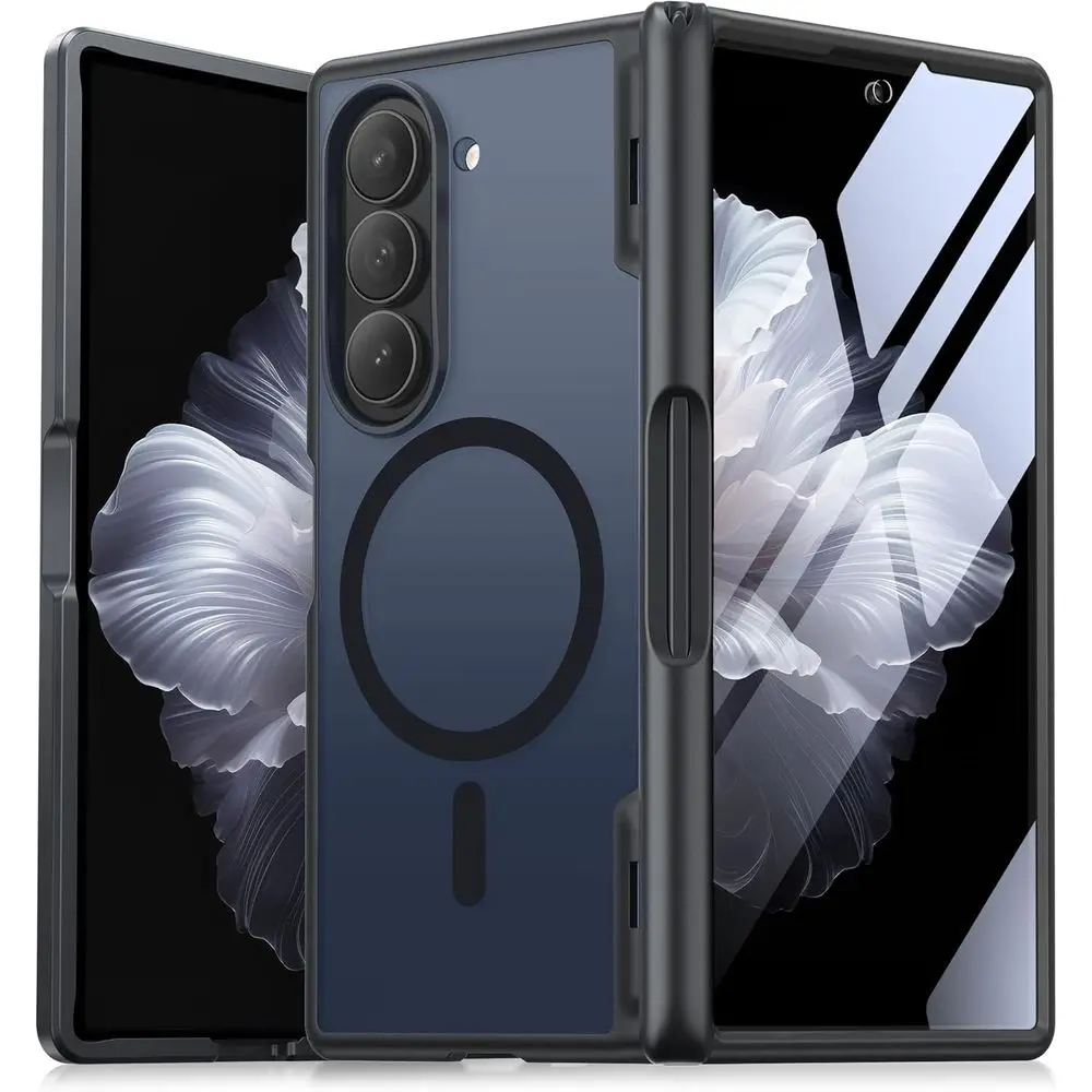 

Чехол HD Screen Guard Magsafe Z Fold 5, облегающий чехол на весь корпус с защитой от шарниров, амортизирующий чехол для Samsung Galaxy Z Fold