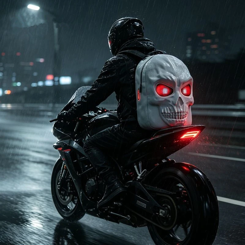 LED-Rucksack mit großer Kapazität, Hartschalen-Ritter-Rucksack, cooler LED-Bildschirm-Rucksack, Schultaschen für Damen, Schultasche, Herrenrucksäcke