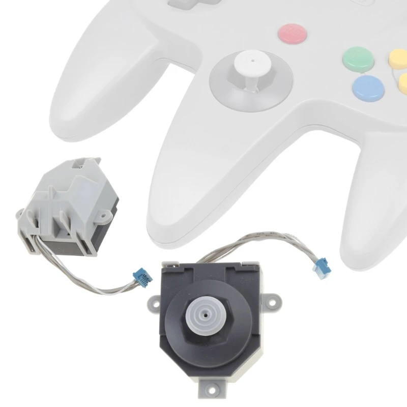 Pengganti Joystick 3D untuk N64 pengontrol Analog stik jempol Gamecube pengendali Thumbstick Cap bagian perbaikan