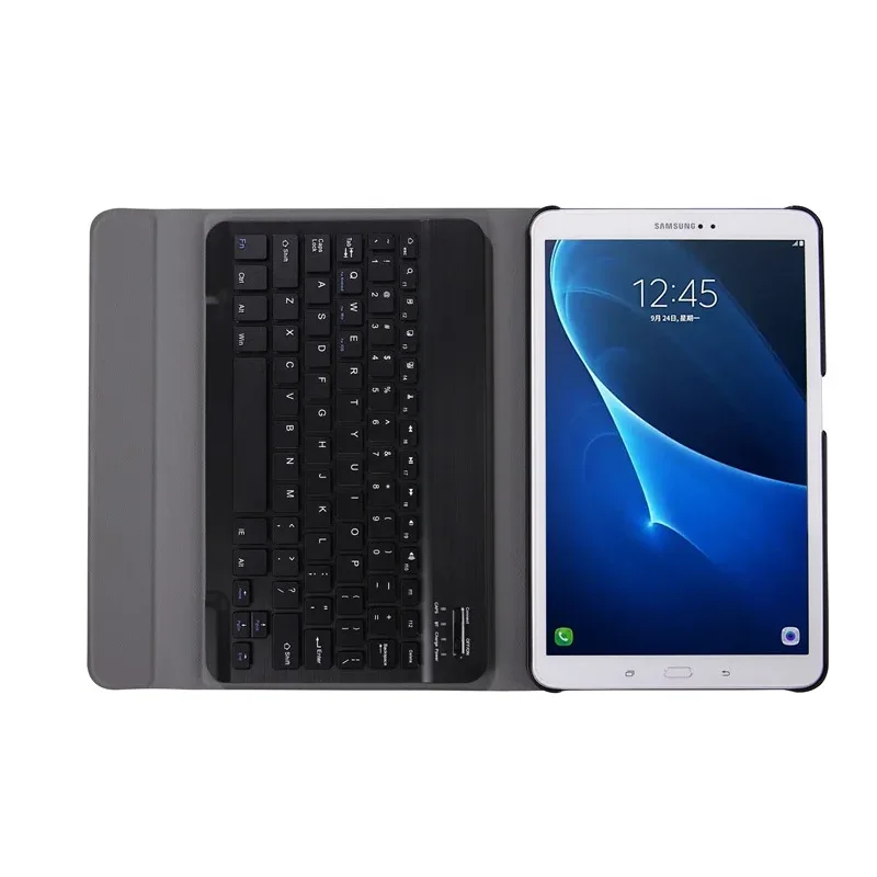 Smart Bluetooth Keyboard Case for Samsung Galaxy Tab A6 10.1 with S Pen P580 P585 Magnetic Cover Tablet Keyboard Shell + Pen