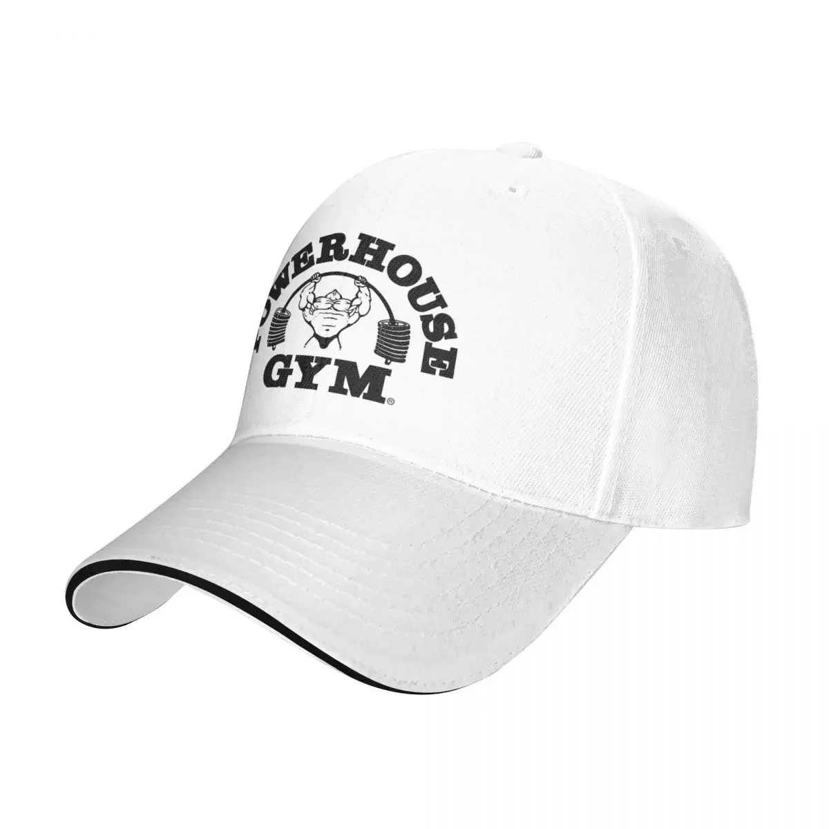 Powerhouse Gym Caps Unisex Fashion Dad Hat Sun Hats Racing Cap Breathable Polyester Baseball Caps Summer