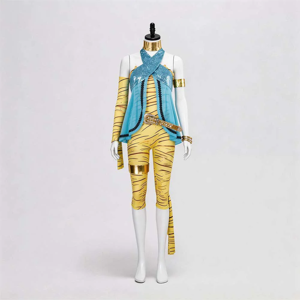 

Anime Cleo De Nile Cosplay Costume Role Play Outfit for Halloween Christmas Party Cosplay Costume Accessories Women Men