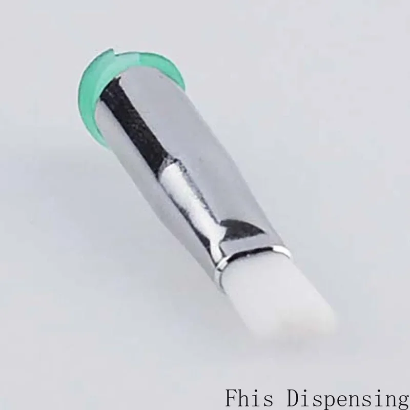 Pack Of 10 4มม.ปากแบนแปรง18G เข็มเส้นผ่าศูนย์กลางสำหรับ Dispensing กาว