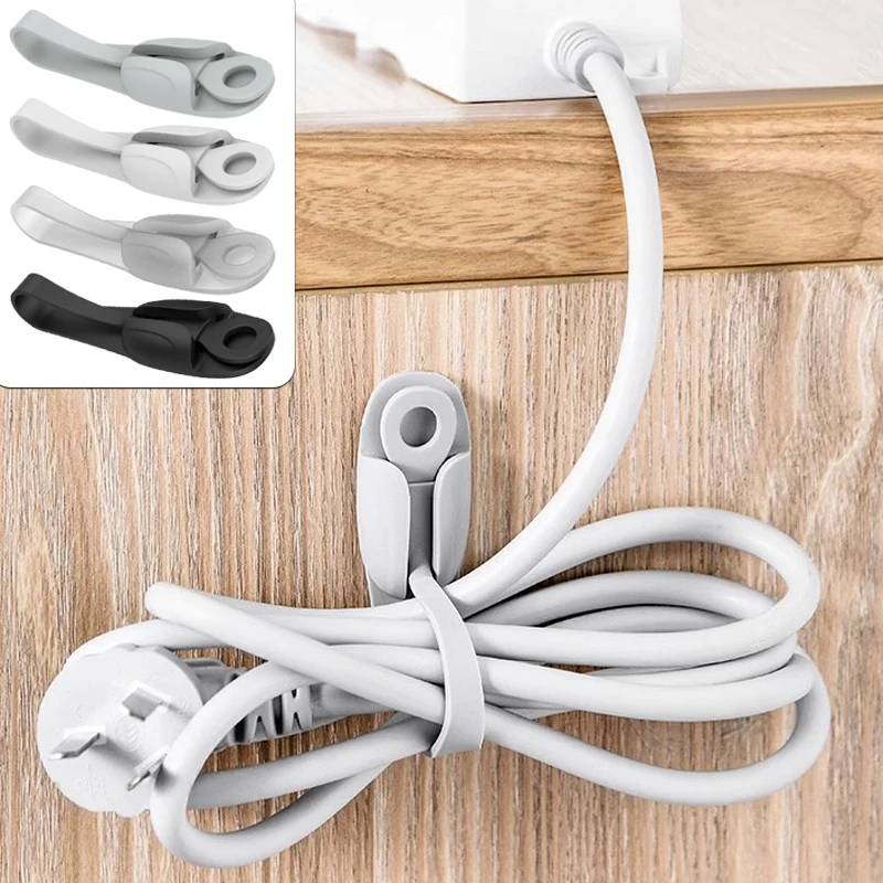 4X Cable Organizer Cord Holder Wrapper for Kitchen Appliances Cable Management Air Fryer Coffee Machine Wrap Wire Protector