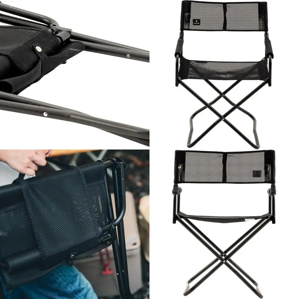 

Складной стул с сеткой — Складной стул для кемпинга, пеших прогулок и многого другого — Сетчатый стул для улицы, идеально подходящий для патио — легкий вес и по...