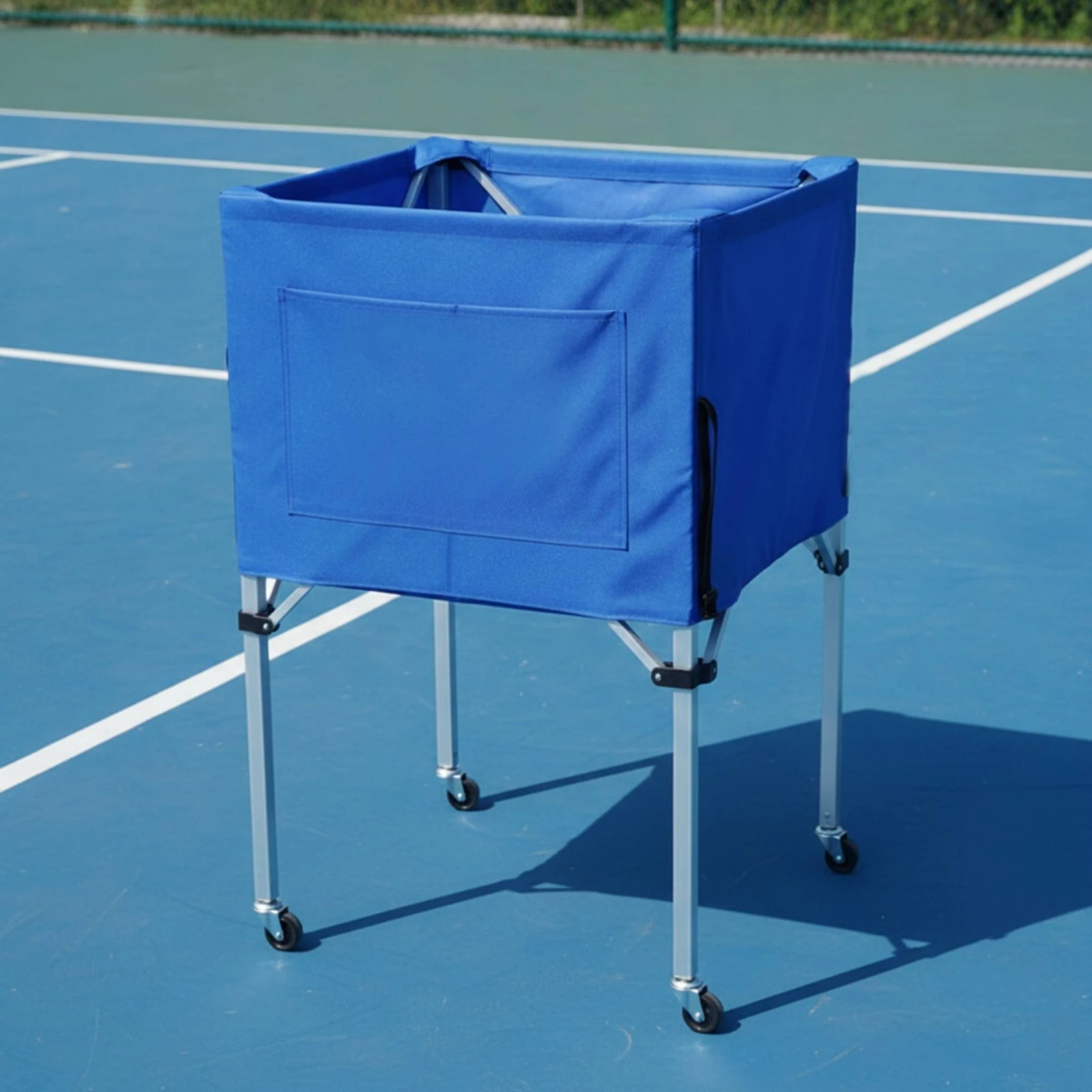 Ball Storage Cart Wheeled Fold - Sports Equipment Cart recension och pris
