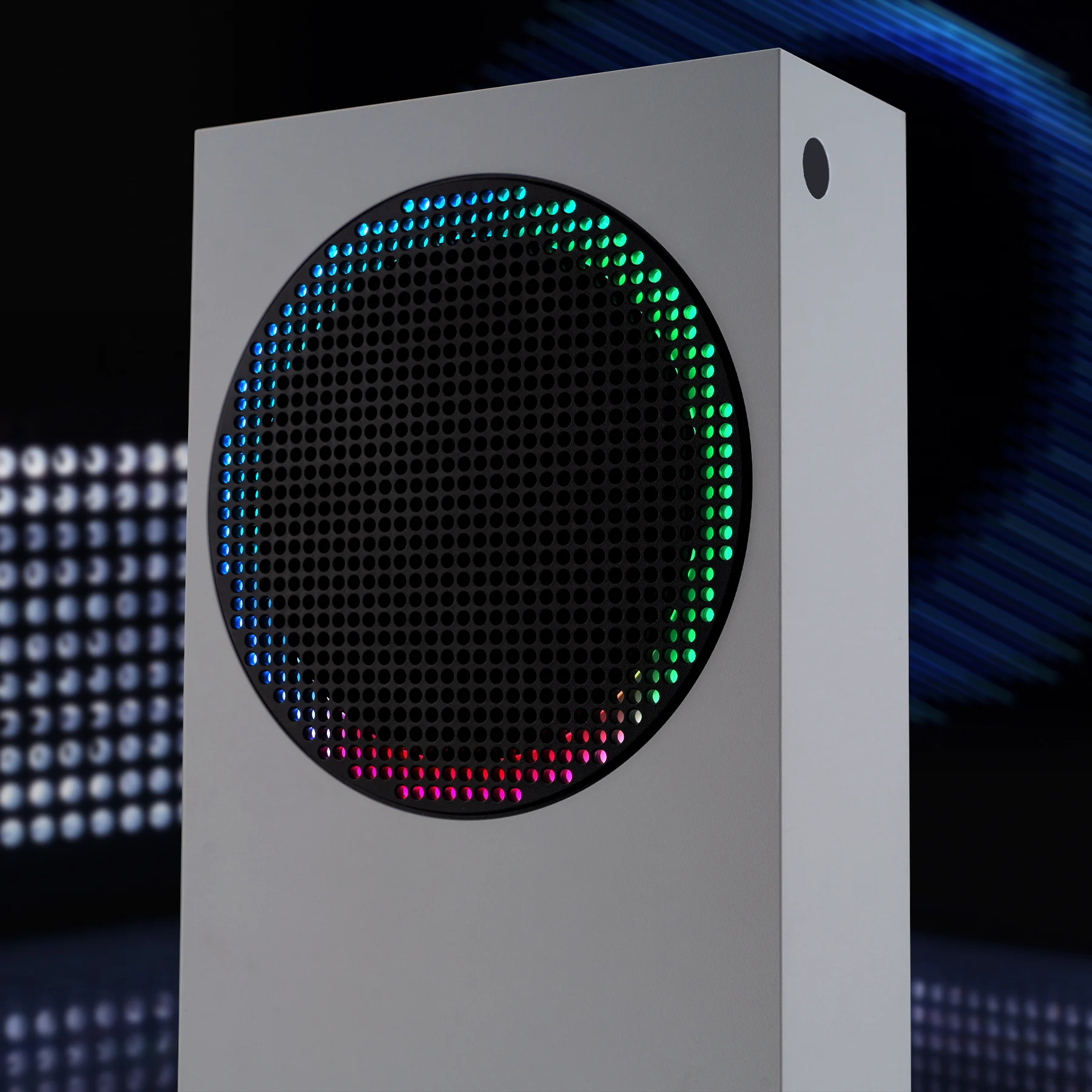 EXtremeRate 39 Efek Aksesori Dekorasi DIY 7 Warna Strip LED RGB untuk Konsol Xbox Seri S dengan Remote IR