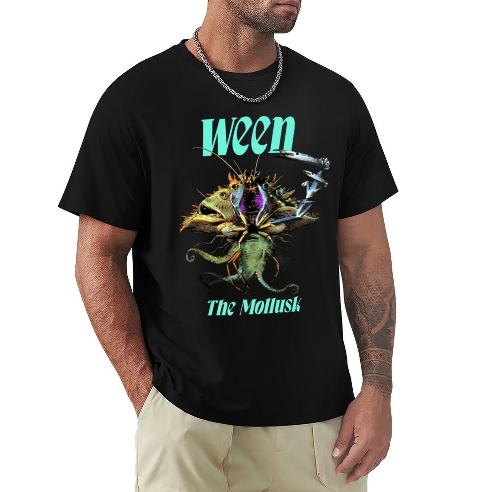 

The Stay Eel Ween The Mollusk T-Shirt kawaii clothes anime tshirt mens t shirts top quality