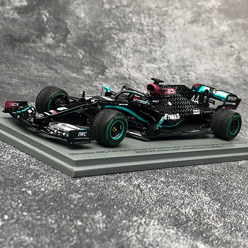 Modèle de voiture Sasha 1:43 F1 Racing Spark Hamilton 2020w11 TüRkiye Station 7 couronne modèle Collection décoration de bureau