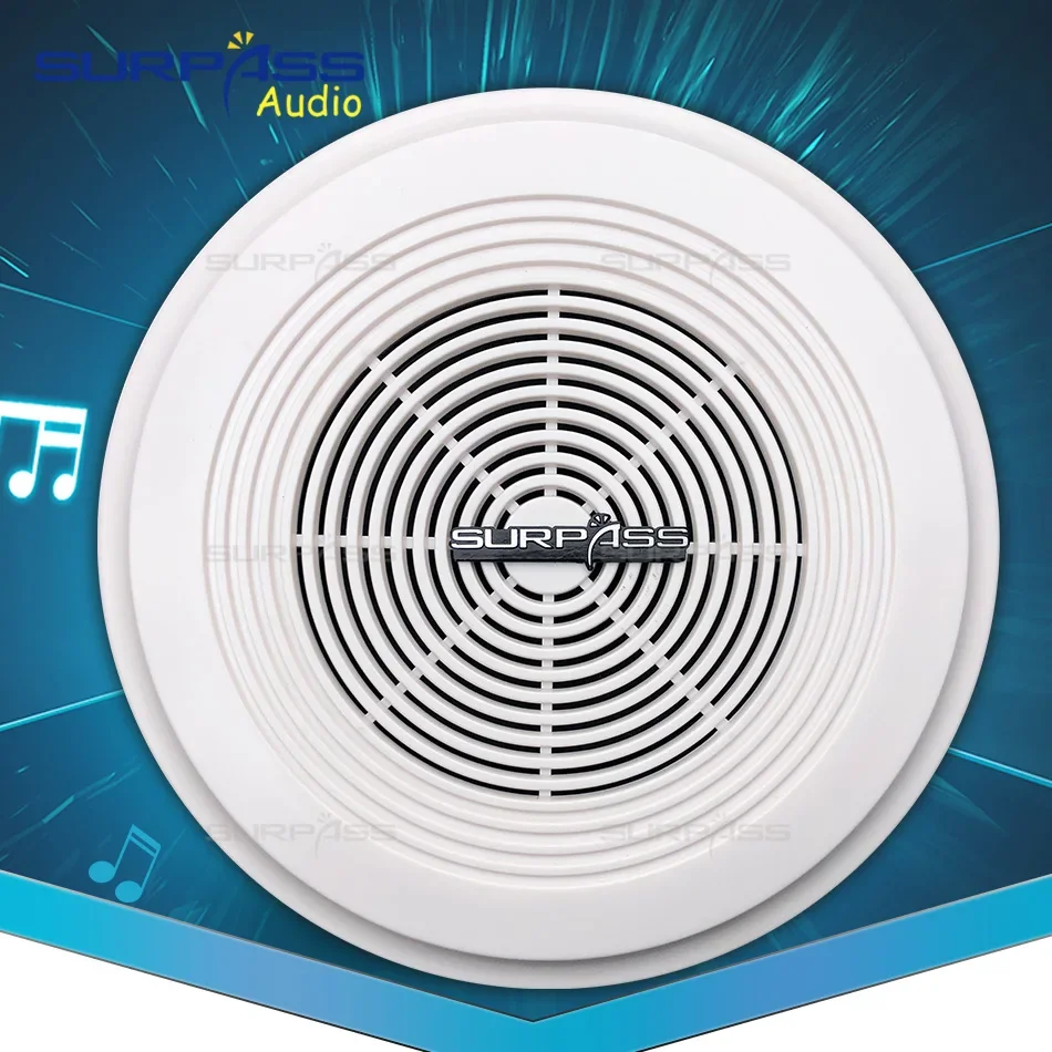 Constant Pressure PA System Passvie Music Ceiling Speaker In Wall Installation 5'' Ceiling Speaker For Home Amplifier 100V/70V