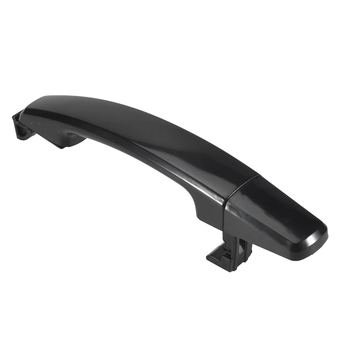 

A61E-2X передняя левая и правая с замочной скважиной, глянцевые черные крышки наружных ручек из АБС-пластика для Chevrolet Captiva Sport/Aveo/Saturn