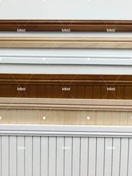 Dollhouse Wall Skirt Wooden Wainscoting Skirting Waist Line Decorative Line Doll House Furniture Accessories Decoration
