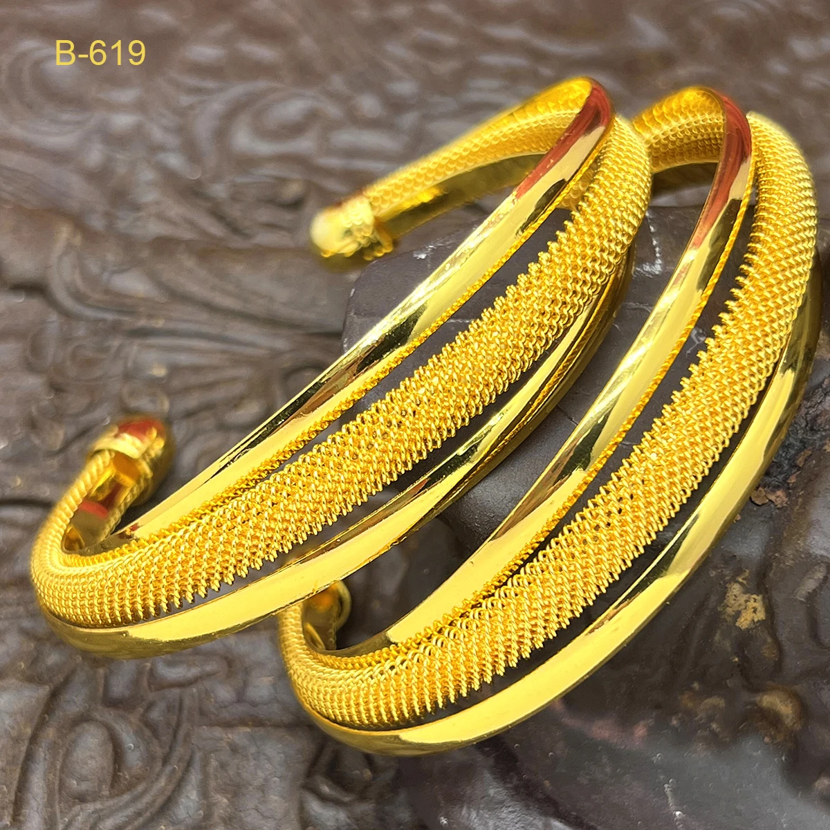 ANIID moda etíope 24K Color oro diseño brazaletes para mujeres Dubai Arabia Saudita pulseras joyería de boda regalos africanos