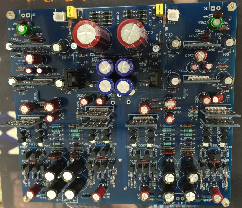 Последнее поступление, перегравированная схема Marantz sc11, фронтальная готовая плата, 2-канальный сбалансированный выходной Предварительный усилитель