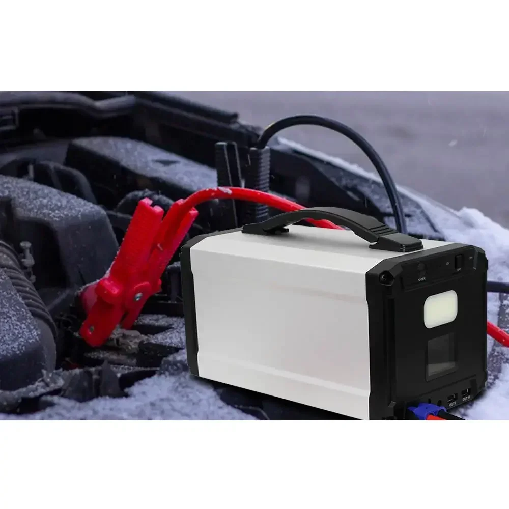 

48000mAh Powerful Booster For Diesel Cars Starting Jumper Pack 12V 24V Car Jump Starter 2000A