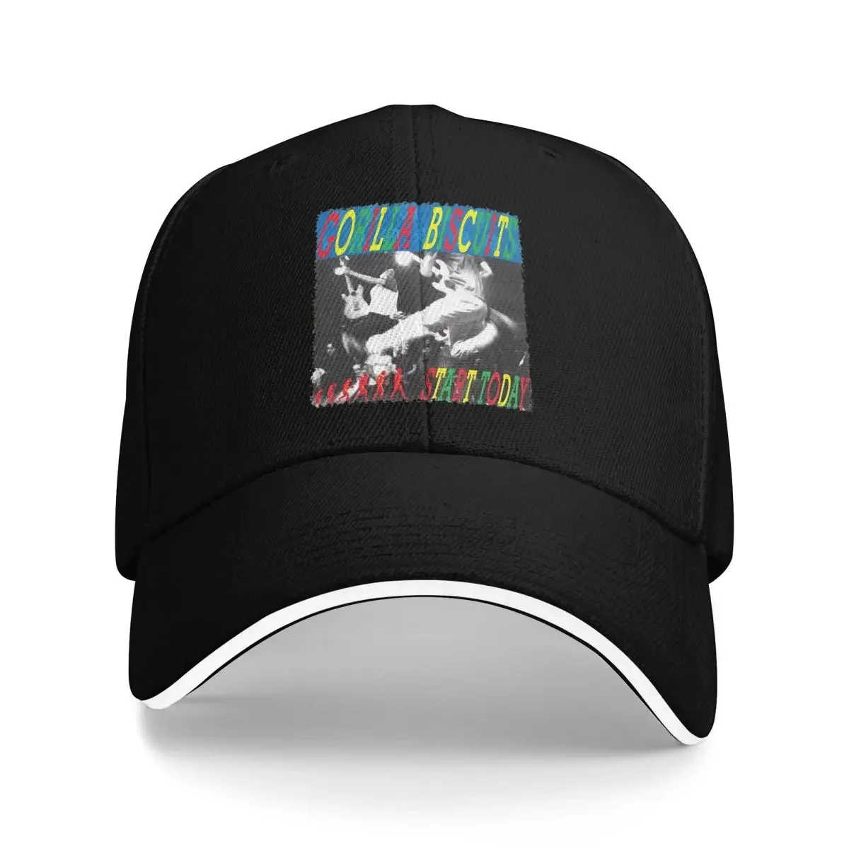 2026 Gorilla Biscuits Tour Start Today Album Lightweight Men's Caps Sports Caps Men's Baseball Cap