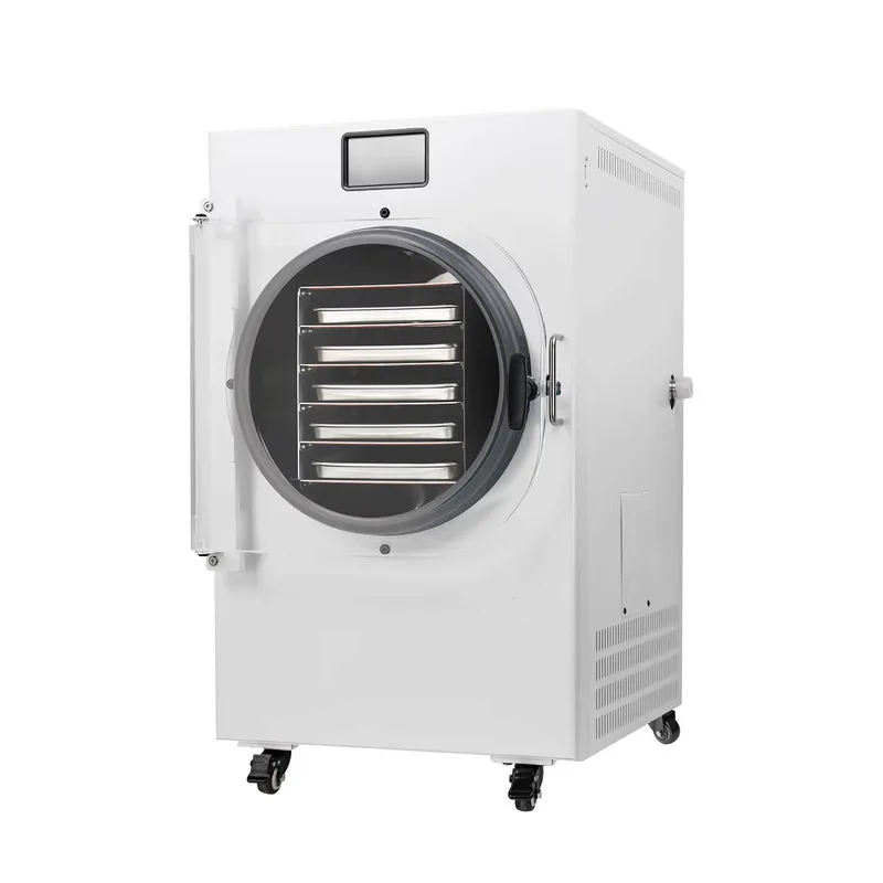 2025 جديد أبيض 6 كجم 5 صواني الحليب الغذاء مجفف التجميد المنزلي اللحوم والفواكه والخضروات، مجفف التجميد المنزلي