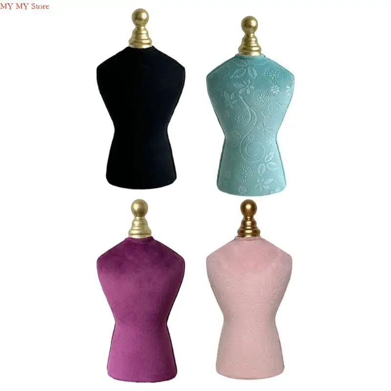 

N1HE Элегантная демонстрация ювелирных украшений Бюст Бюльветы и текстура сплавов практической настольной дисплеи для магазинов