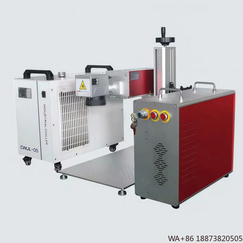 Zhongfan Xinda УФ-маркировочный и гравировальный станок 3 Вт/5 Вт/10 Вт с ЧПУ с водяным охлаждением для стекла/акрила с поддержкой DXF/AI