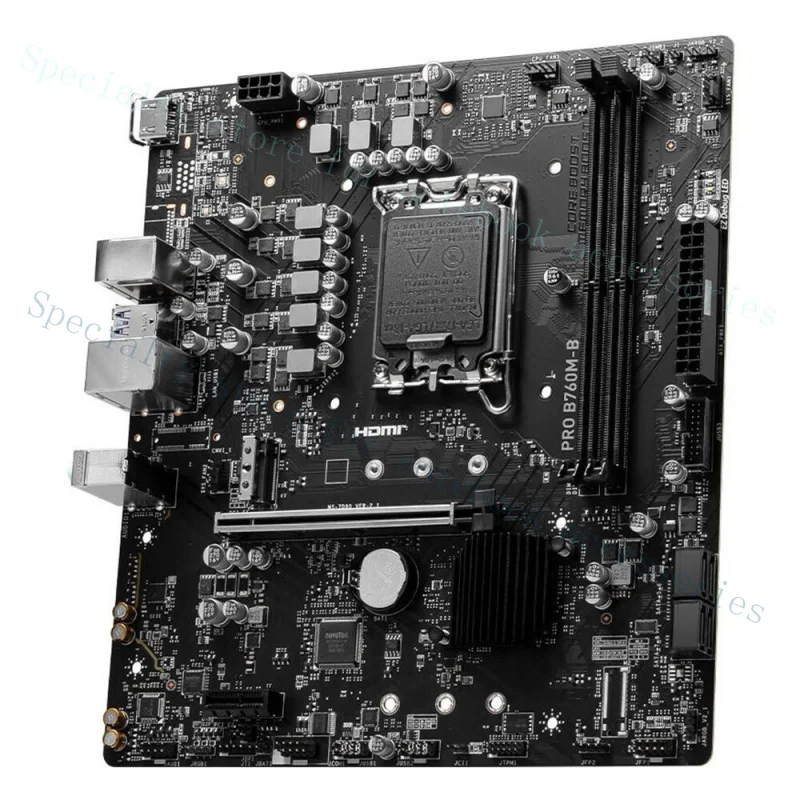 

A+For MSI PRO B760M-B DDR5 Motherboard LGA1700 VGA++DP Micro ATX Intel B760