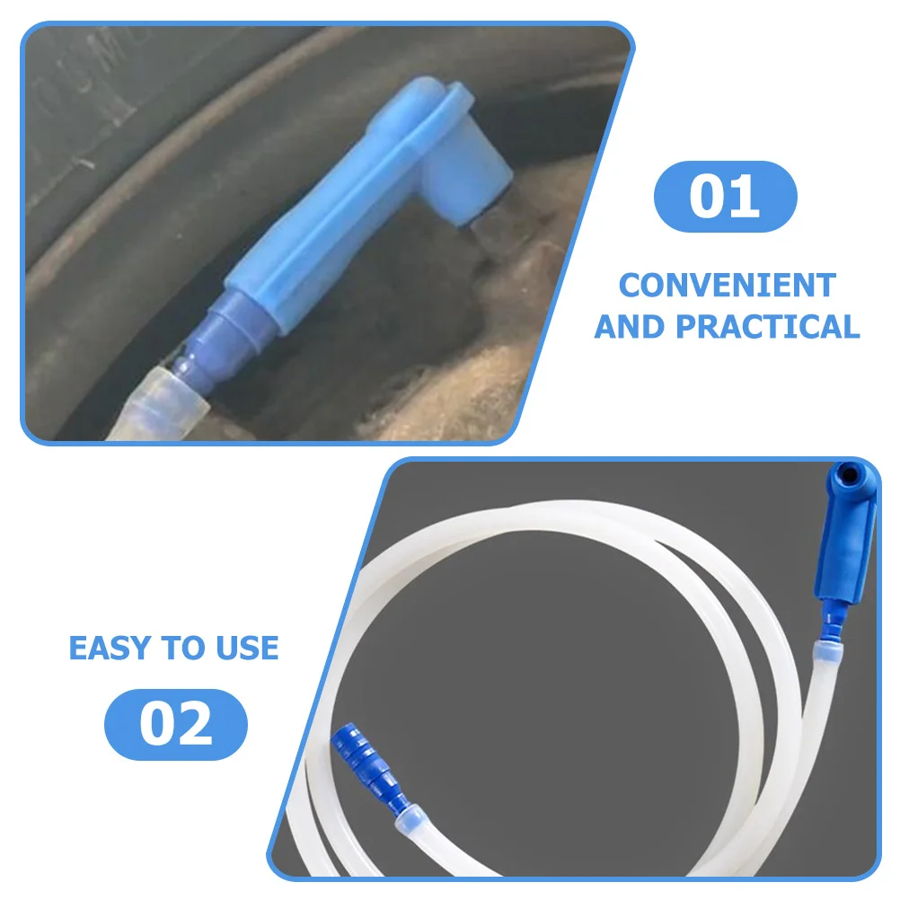 

8Pcs Brake Fluid Changer Connector Adapter Safe Reliable Brake Fluid Replacement Tool for Car and Truck Accessories