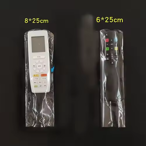 5/10/20PCSClear Shrink Film Bag TV Remote Control Case Cover Air Condition Remote Control Waterproof Protective Anti-dust Bag - Image 3