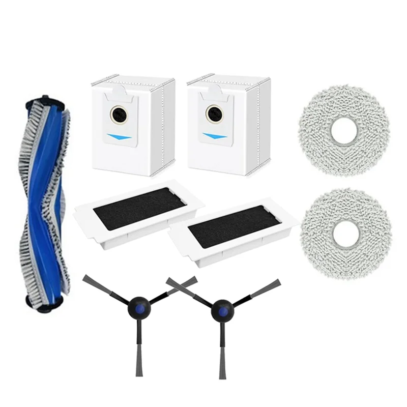 9 Pcs For Ecovacs T30S / T30S AI / T30S COMBO / T30S PRO / T30S PRO OMNI Robot Vacuum Cleaner Parts Replacementa83x