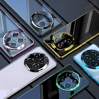 Magic7 7lite Luxury Plating Transparent Case For Huawei Honor Magic 7 Lite 5g Soft Silicone Clear Back Cover Coque Magic7lite