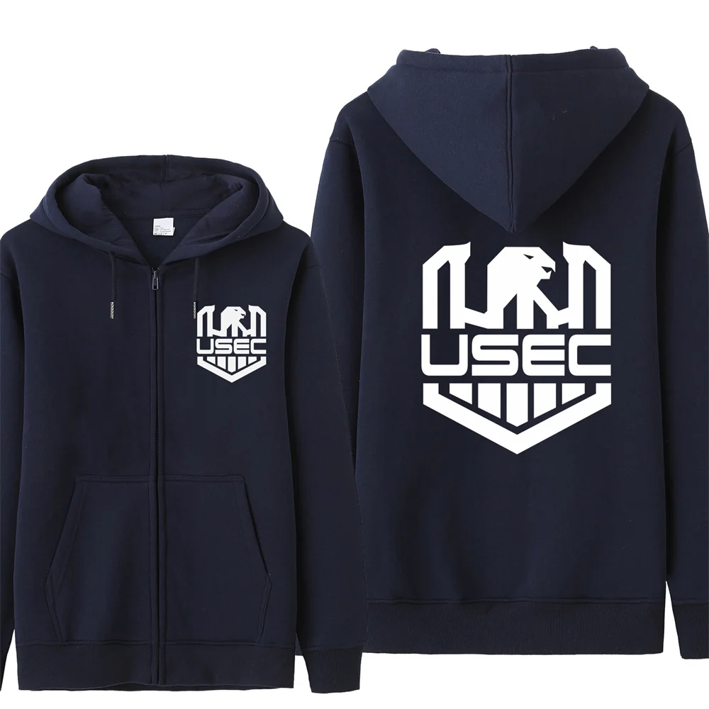 タルコフ USEC パーカー MサイズTGS2025 Tarkov USEC Logo Sweatshirts Men Casual USEC Hoodies Fleece Jacket
