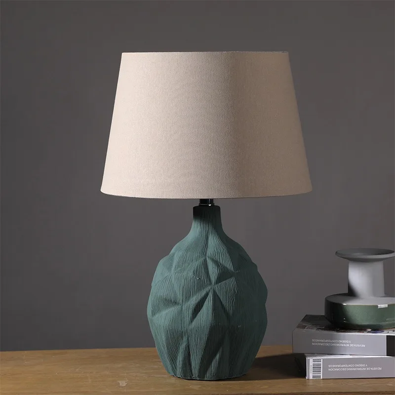 

Wabi Sand simple wind ceramic table lamp, creative night light hotel homestay home decoration soft decoration ornament
