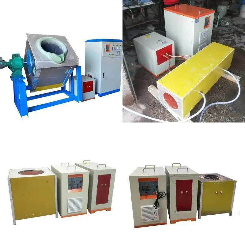30kw-100kw Induction Coil Medium Frequency Inverted Melting Furnace