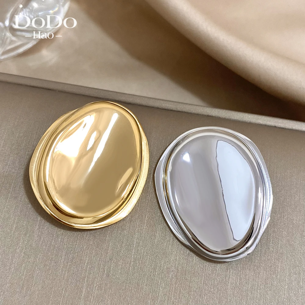 Glänzende geometrische Kreis-Pin-Brosche für Damen und Herren, trendige Edelstahl-Broschen, Kragen, Revers, Abzeichen, Schal, Schnalle, Schmuck, Geschenke