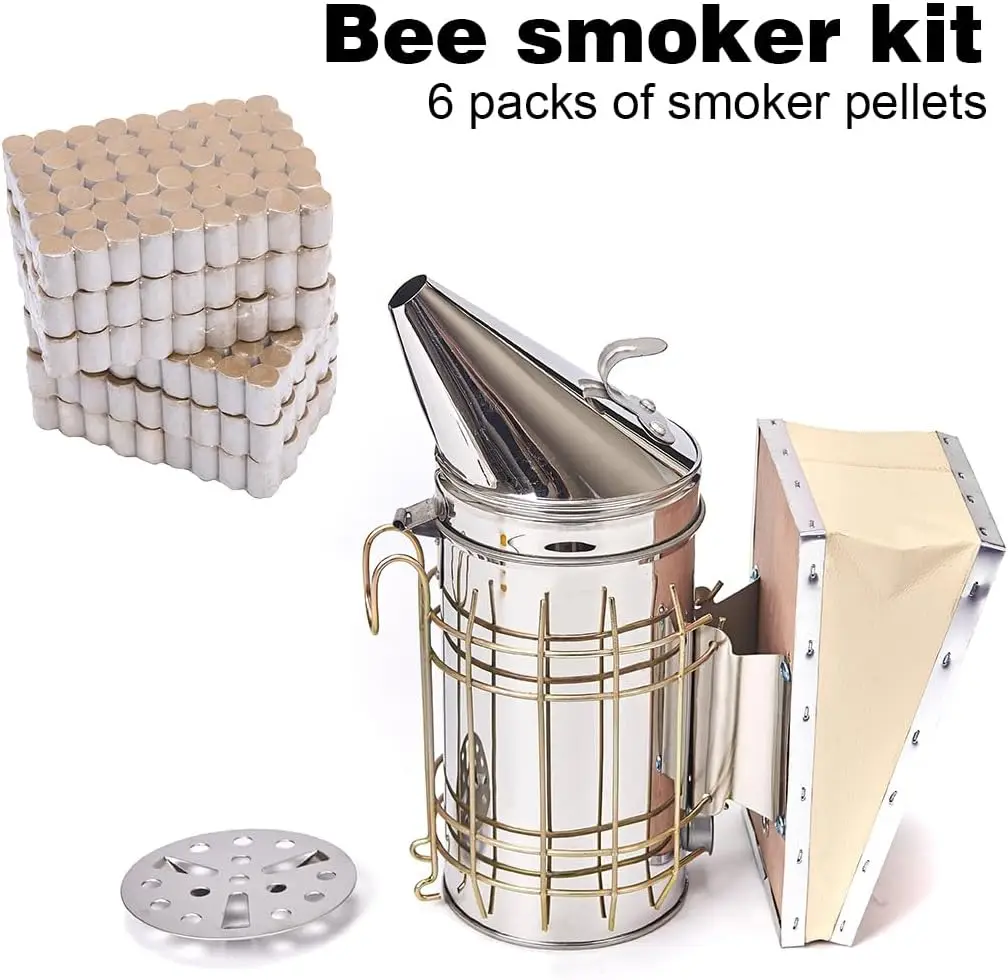 

Beekeeping Supplies 22 Pcs Beekeeping Tools Kit, Bee Keeping Starter Kit Bee Hive Tools for Beekeepers