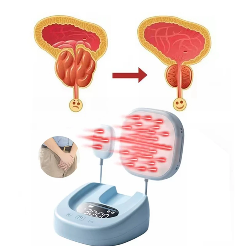 LASTEK Prostatic Hyperplasia Infrared Light Therapy Machine For Prostate Male Personal Massage Device